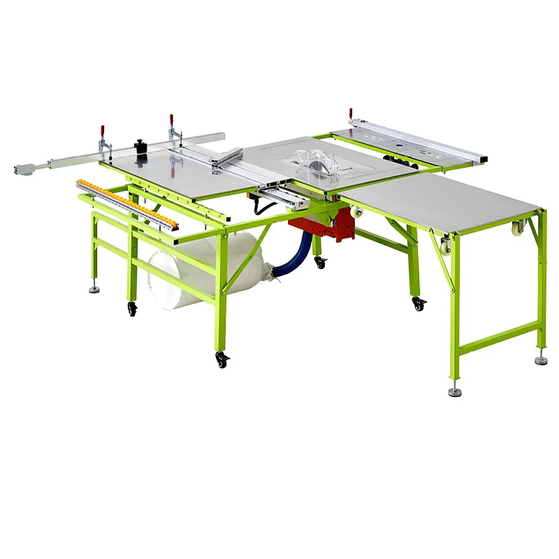 

Woodworking saw table multi-functional all-in-one machine dust-free child and mother saw folding push table saw precision track