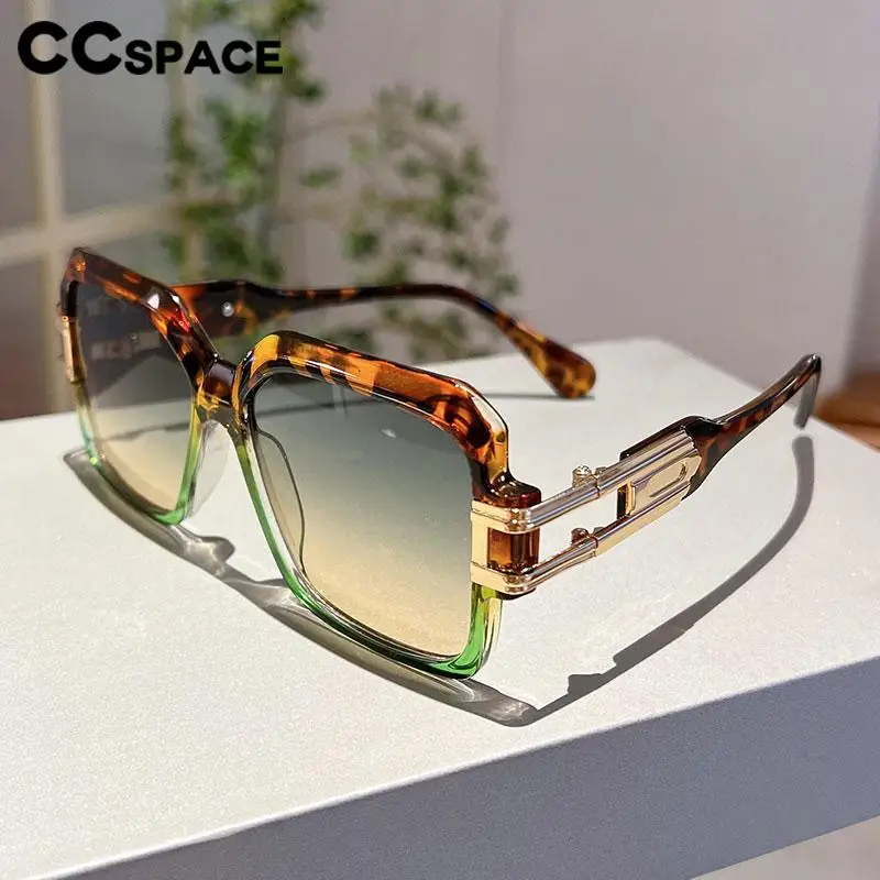 Chic  Retro Nude Square Sunglasses Gold V Detail UV Protection Trendy Shades Anew Couture| Versa Luxe Square Frame Sunglasses main image 3