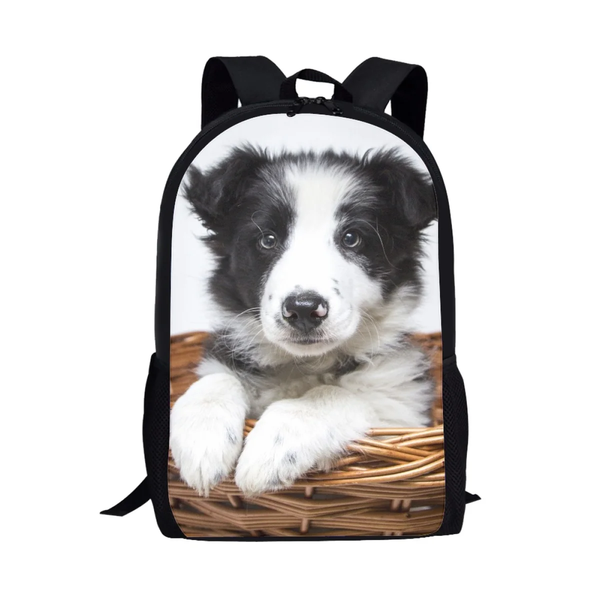 Tier Hund Nette Drucken Rucksäcke Für Studenten Kawaii kinder Schul Junge Mädchen Große Casual Buch Tasche Jugendliche Mochila Geschenk