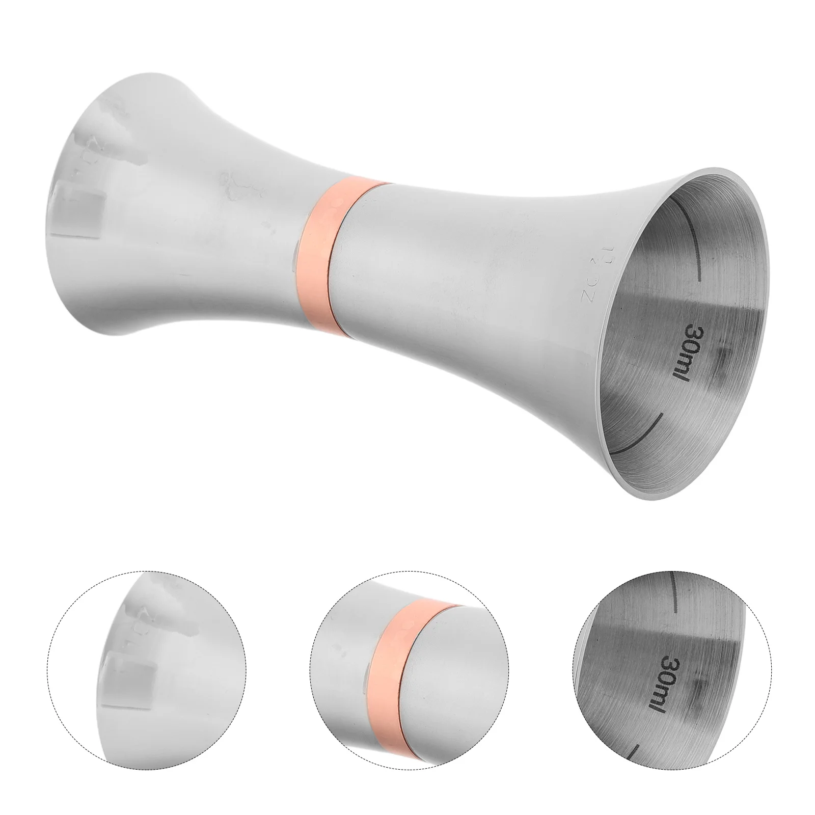 

Wine Measurer Cup Double Cocktail Jigger for Bar with Scale Coffee Measurement Travel