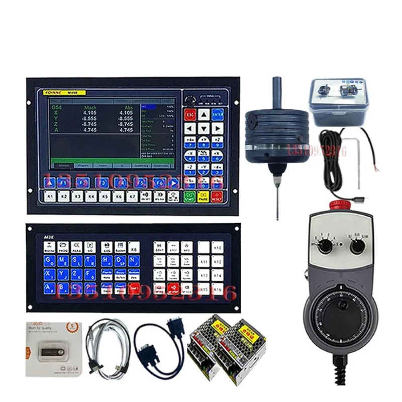 

The Latest M350 Cnc System 3-axis 4-axis 5-axis Motor Controller m3k Expansion Key 3d Edge Finder handwheel Mpg 75w24v