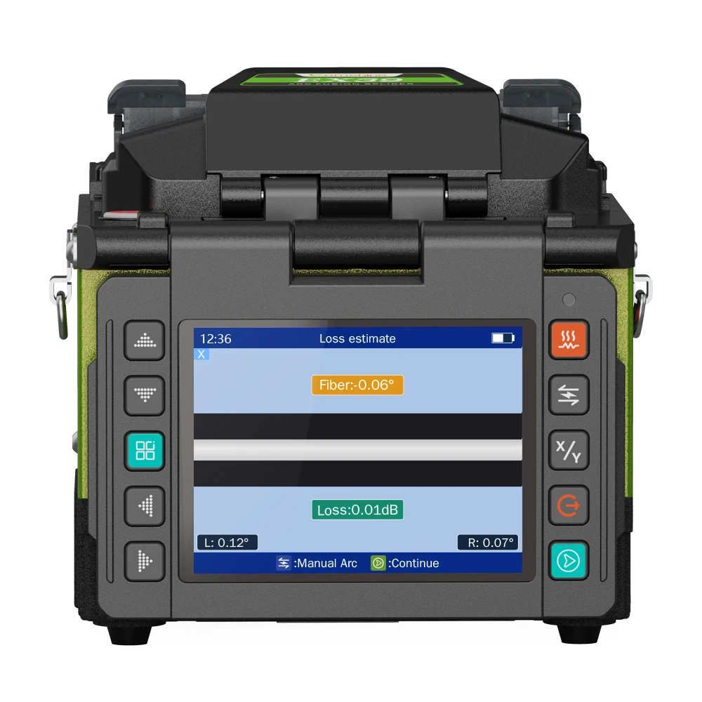 Hot Sell EX39 Fiber Optic Fusion Splicer Machine  FTTH Handheld Automatic Heating TCP Support for Fiber Optic Tool
