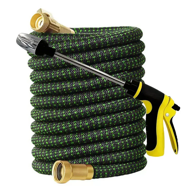 

Пистолет для полива под высоким давлением, гибкий шланг, более износостойкий, прочный, с регулируемым распылением, для полива газонов