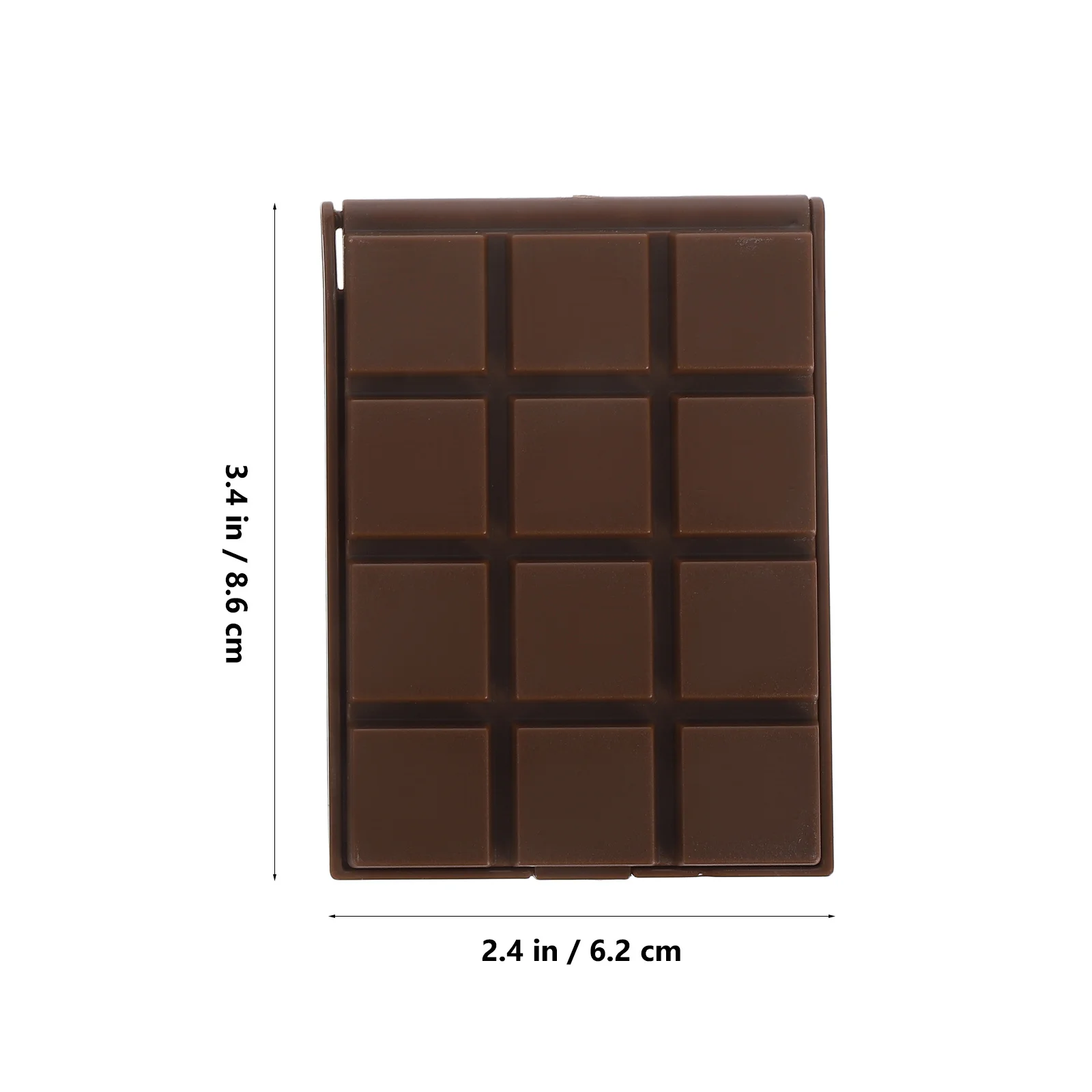 Mini-Taschenspiegel, Mini-Schminkspiegel, Taschenspiegel, Taschenspiegel mit Kamm, kompakter Spiegel