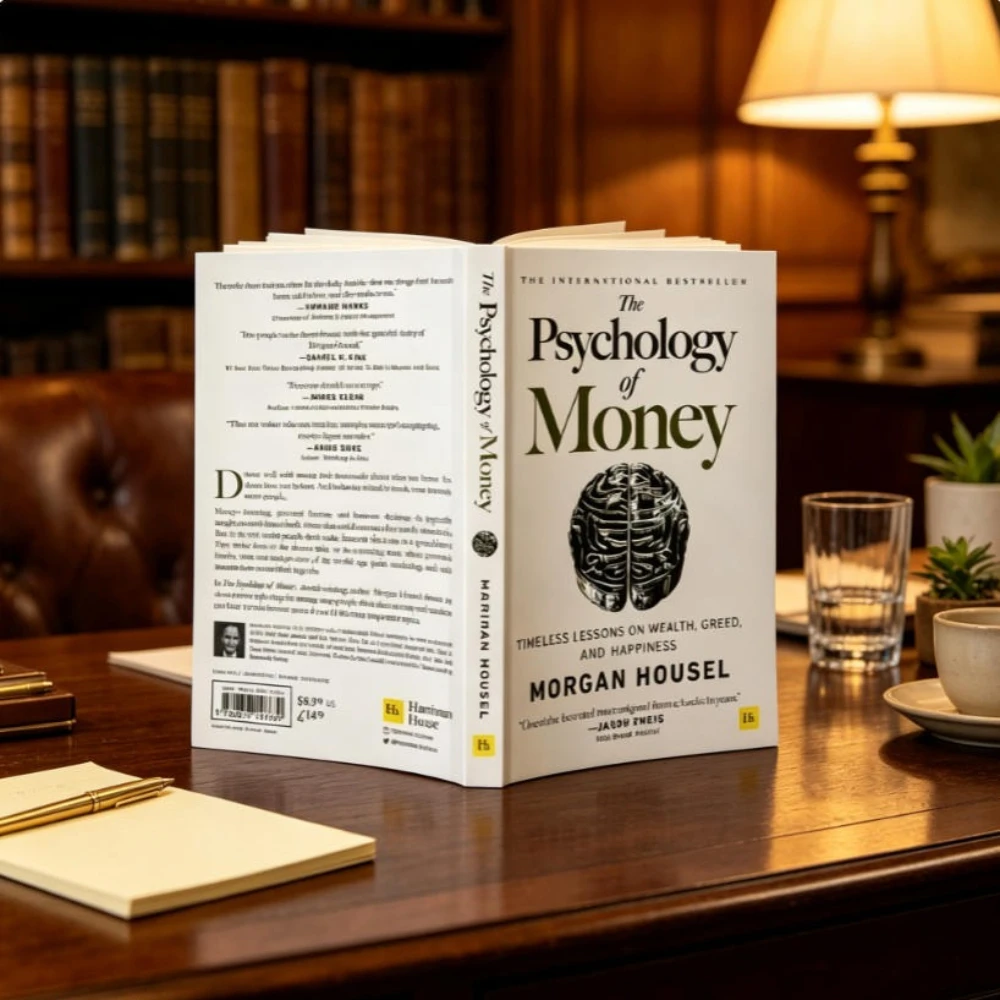 The Psychology of Money— Timeless Lessons on Wealth, Greed, Happiness Finance Books for Adult