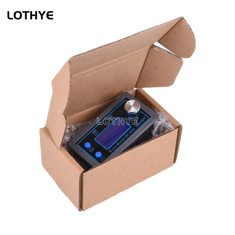 DC DC Buck Boost Converter CC CV 0.5-30V 4A Power Module Adjustable Regulated Power Supply For Solar Battery Charging ZK-4KX