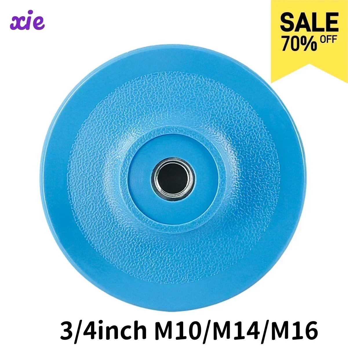 1 stücke 2/3/4 zoll Polieren Pad Schleif Disc Stützteller Selbst-klebe Disc Winkel Grinder tablett M10 M16 Gewinde Polieren Discs