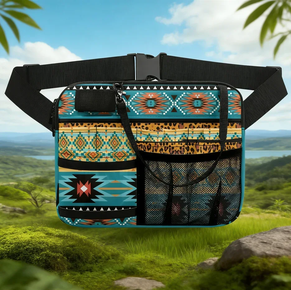 nurse-work-fanny-pack-medical-waist-bag-with-multiple-pockets-nursing-organizer-for-clinical-use