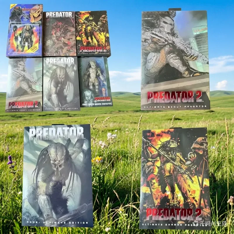 

Специальное предложение: Фигурка NECA Шаман Ахаб Скаут, Кельтский Хищник в маске, Фигурка Хищника-Охотника из джунглей без маски