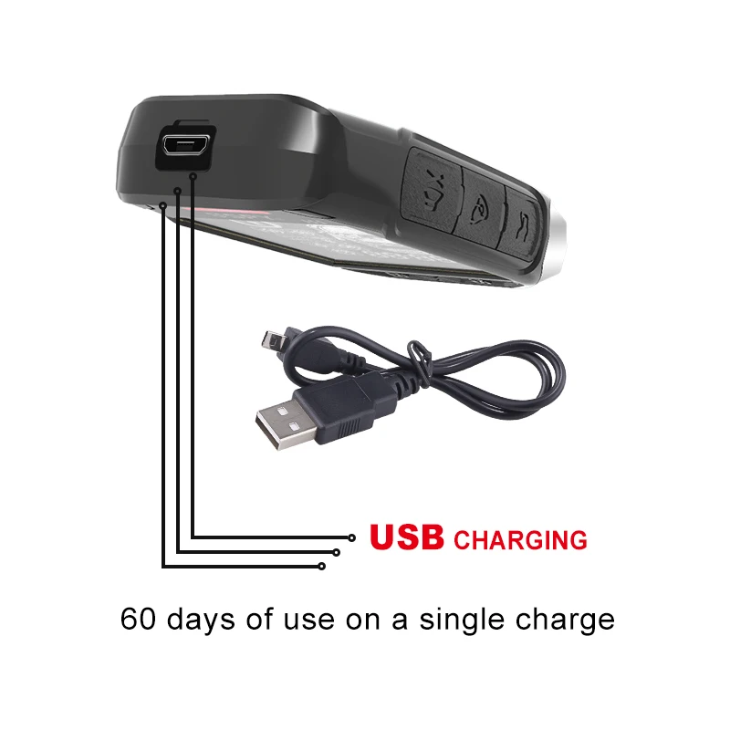 Picture 4: 2026 SPY  Universal Car Alarm Push Button Security Remote Start Engine Entry Systems Car Keyless Alarms Immobilizer 1500m alarm