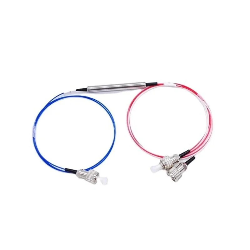 Free shipping 1550nm 3 port Polarization Insensitive circulator loose tube with FC UPC  APC connector