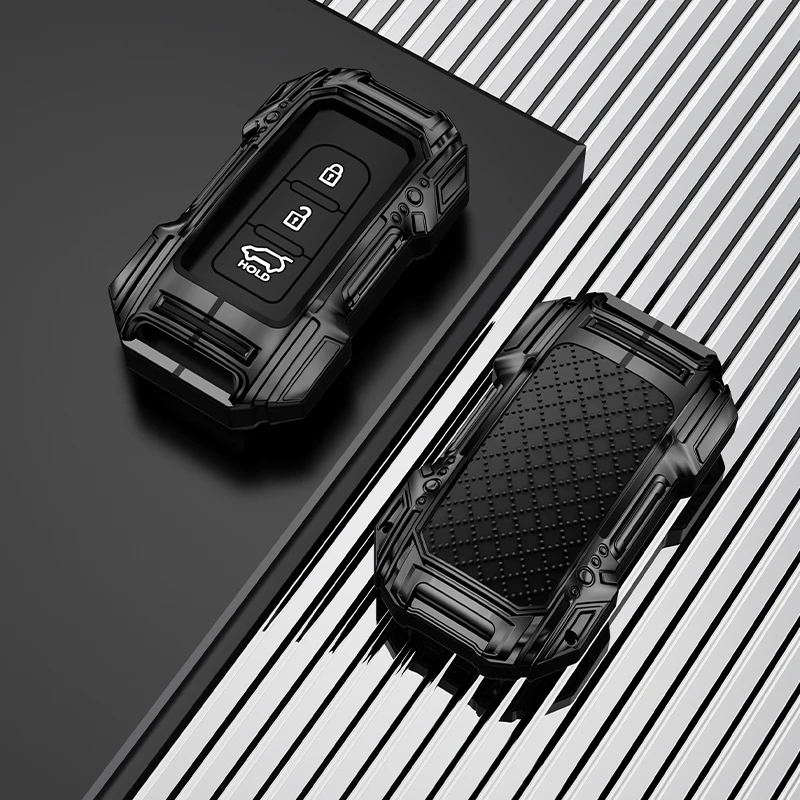 

Car Key Case Cover For Hyundai Solaris HB20 i30 Veloster SR ix35 Elantra Accent For KIA RIO Sportage K2 K3