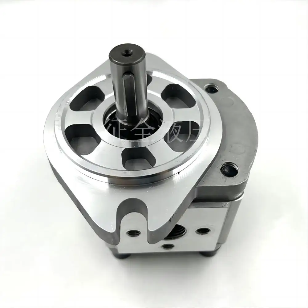 Zhengquan CBW series high-pressure gear pump hydraulic oil pump small excavator booster pump (F04-F13)