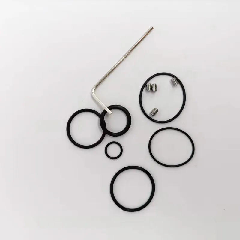 YUHETEC Rubber Sillicone Seal O-Ring for DEAD Rabbit V3 Single Bag (6 Rubber Rings + 4 Screws + 1 Screwdriver)  Accessories