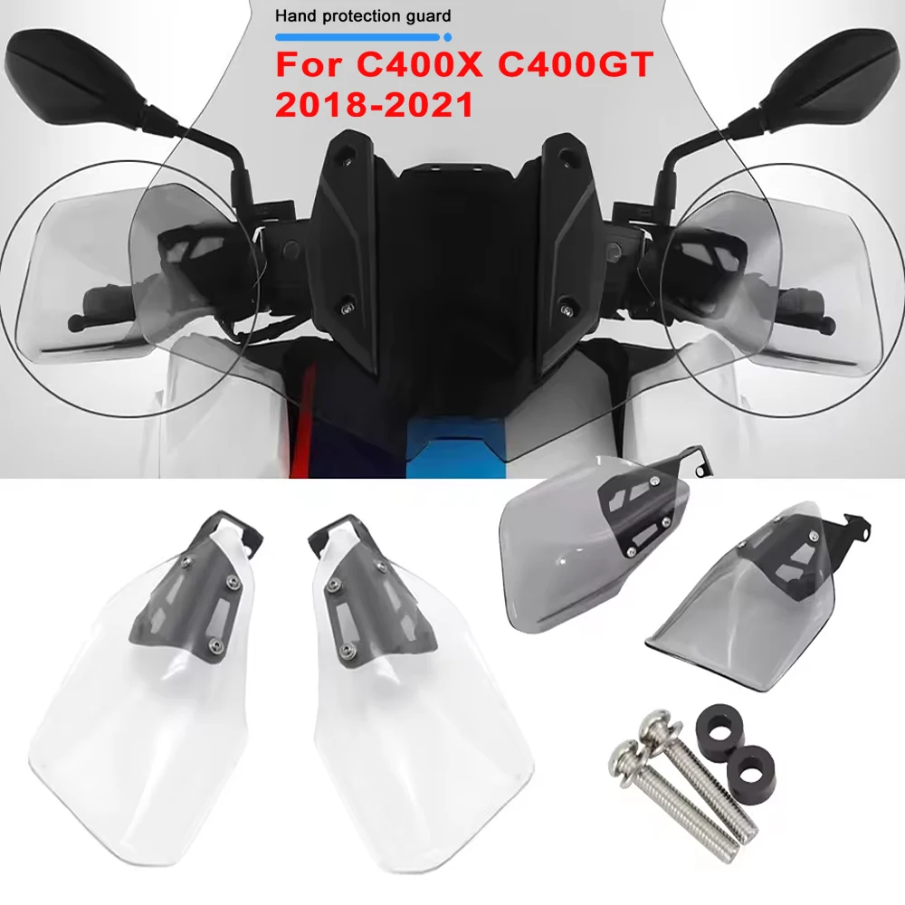 

New Motorcycle Handguard Hand Guard Shield Protector Windshield For BMW C400X C400GT 2021 2020 2019 2018 C 400 X C 400 GT