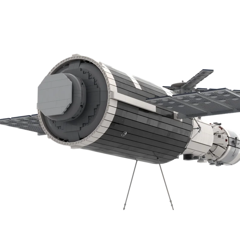 Space Movie Series MOC Skylab Ruimtestation Bouwstenen Ruimteraket Modelsets DIY Geavanceerde stenen verzamelaarsets Speelgoedgeschenken