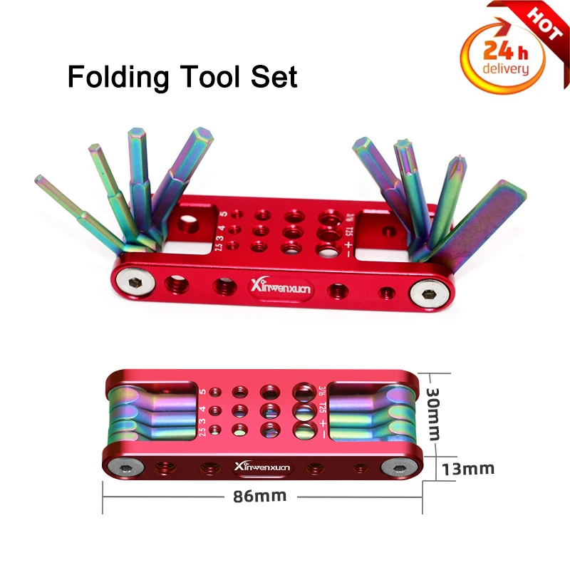 

Universal DSLR Camera Rig Folding Tool with Screwdrivers 1/43/8 Tool DSLR Camera Rig Folding Tool Set for Photography 8172