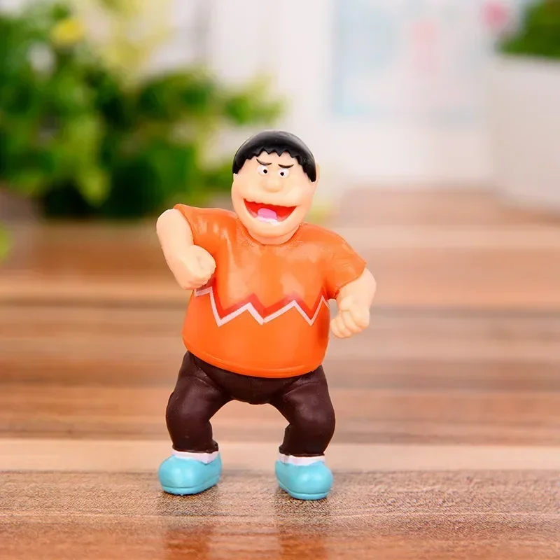 5pcs Doraemon Creative Home Cake Decoration Kawaii Doraemon Family Portrait PVC Action Figures Toy Birthday Gift - view 5