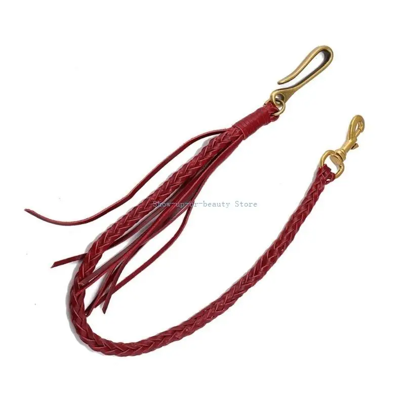 

R9je прочная кожаные штаны Цепочка