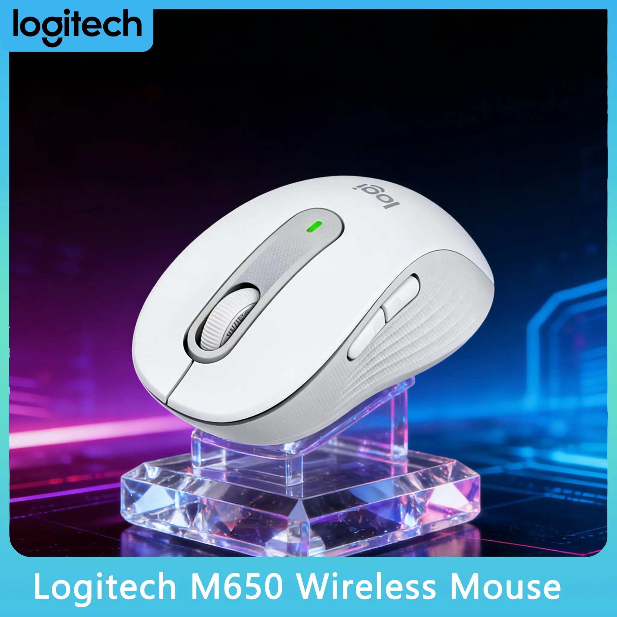 

M650/M650L Dual-Mode Mouse, Top Budget Pick! Bluetooth Silent for Laptop & Desktop