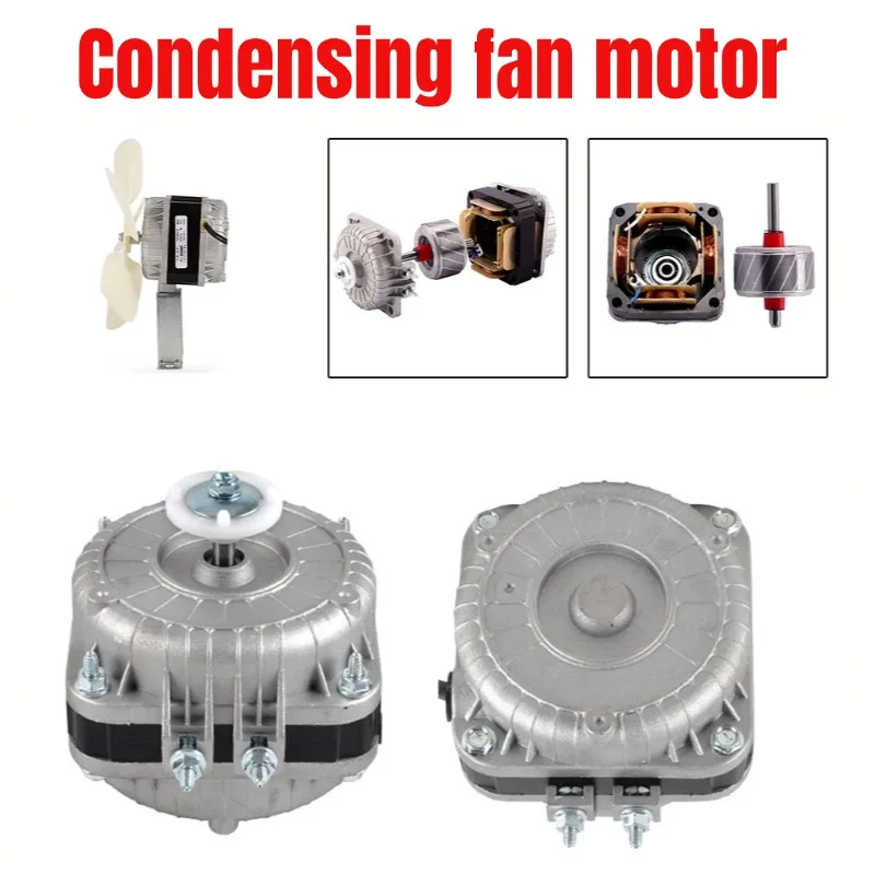 30W 4w Refrigeration Condenser Fan Motor Freezer Refrigerator Fan Motor Cooling Refrigeration Fan Parts 220v 50HZ