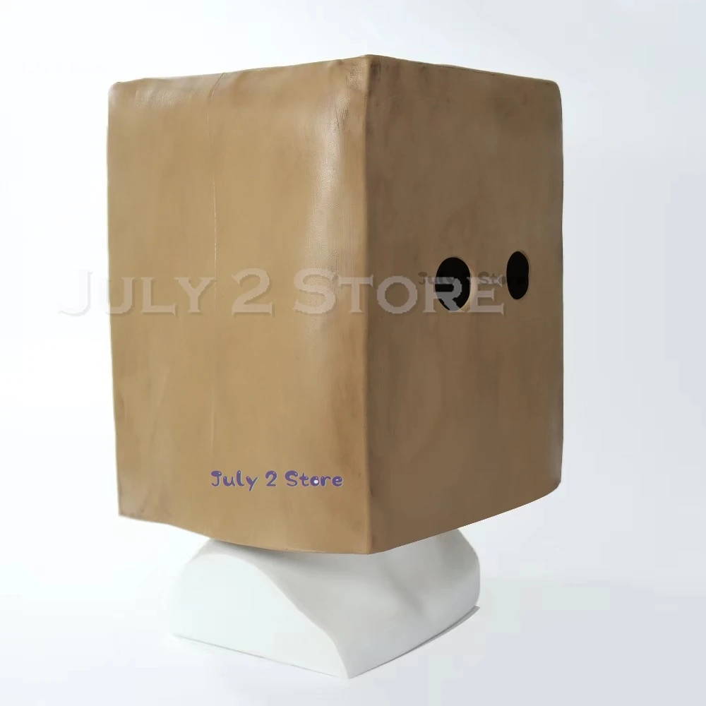 Mono Cosplay Little Grey Nightmares II Costume Protagonist Mask Coat Pants Suit Men Women Cosplay Halloween Party Game Style