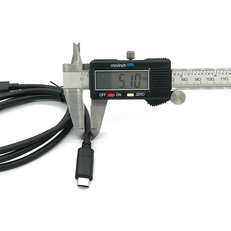 For Lenovo USB-C Data Transfer Cable, 10 Gbit/s Fast Transfer Speed, Type-C Male to Male, 1m/3.28ft, Notebook Compatible