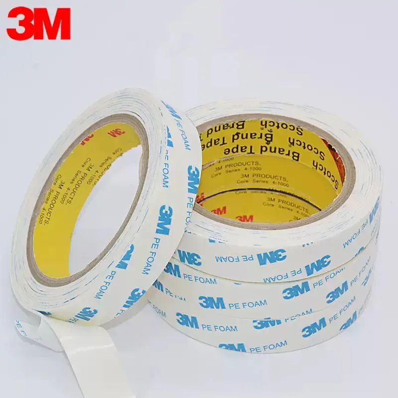 3M رغوة قوية لاصق على الوجهين 1600T غير أثر عالية اللزوجة الشريط ارتفاع درجة الحرارة مقاومة للماء لاصق