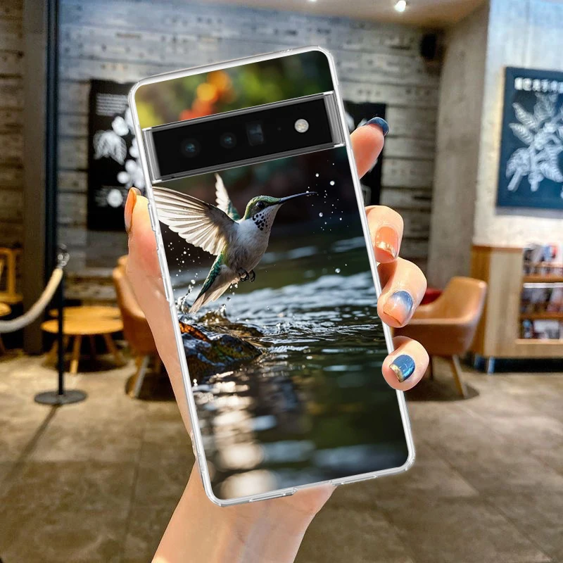 حافظة لهاتف جوجل بيكسل 9 8 7 6 9A 8A 7A 6A 5 4 5A 4A 3A Pro XL غطاء شفاف ناعم وشفاف من البولي يوريثان الطنان #6