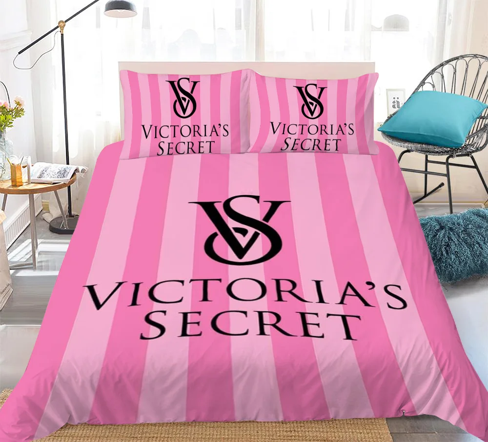 V-VICTORIA’S S-SECRET Comforter Sets Duvet Cover 240x220 Twin Size Bedding Set Double Size Bed Linen Sets Queen Sheets Luxury