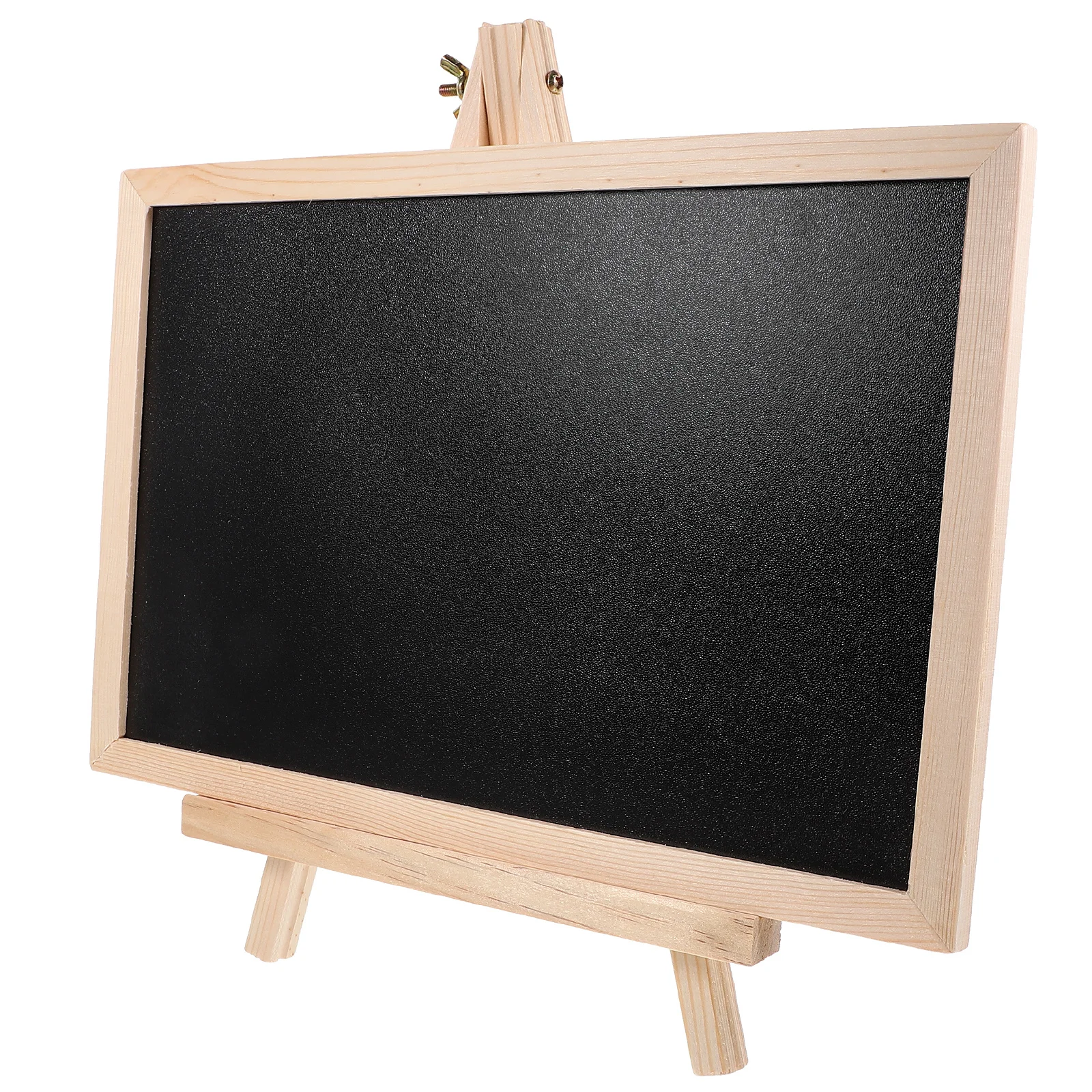 Standing Chalkboard Sign Wooden Desktop Message Board For Home Bar Decor Countertop Memo Display Tabletop Chalkboard Wood