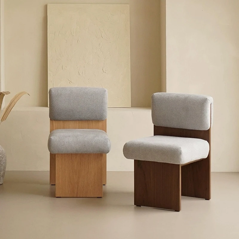 تخصيص الشمال الأثاث الترفيه غرفة المعيشة كرسي الطعام الخشب الصلب