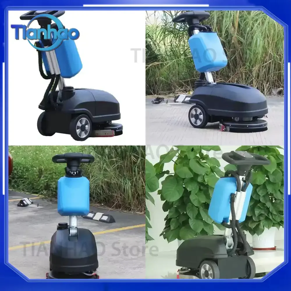 Mini Sweeping Robot Street Washer Vacuum Cleaner for High Quality Cleaning and Push-Type Washing