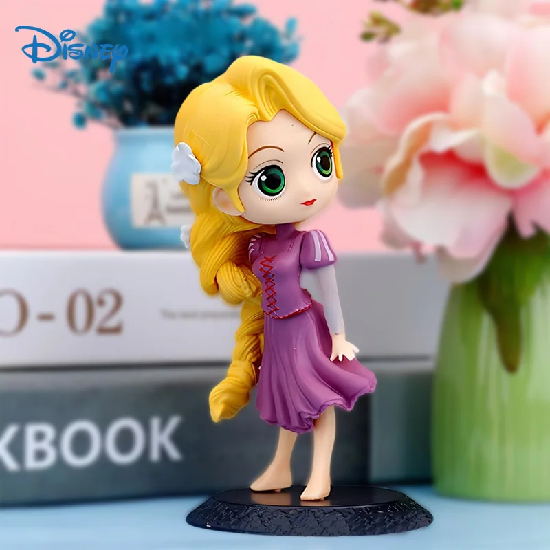 

Disney Rapunzel Figure Anna Tinker Bell Alice Cinderella Aurora Elsa Mulan Jasmine Ariel Collectible Model Toy Princess Statue F