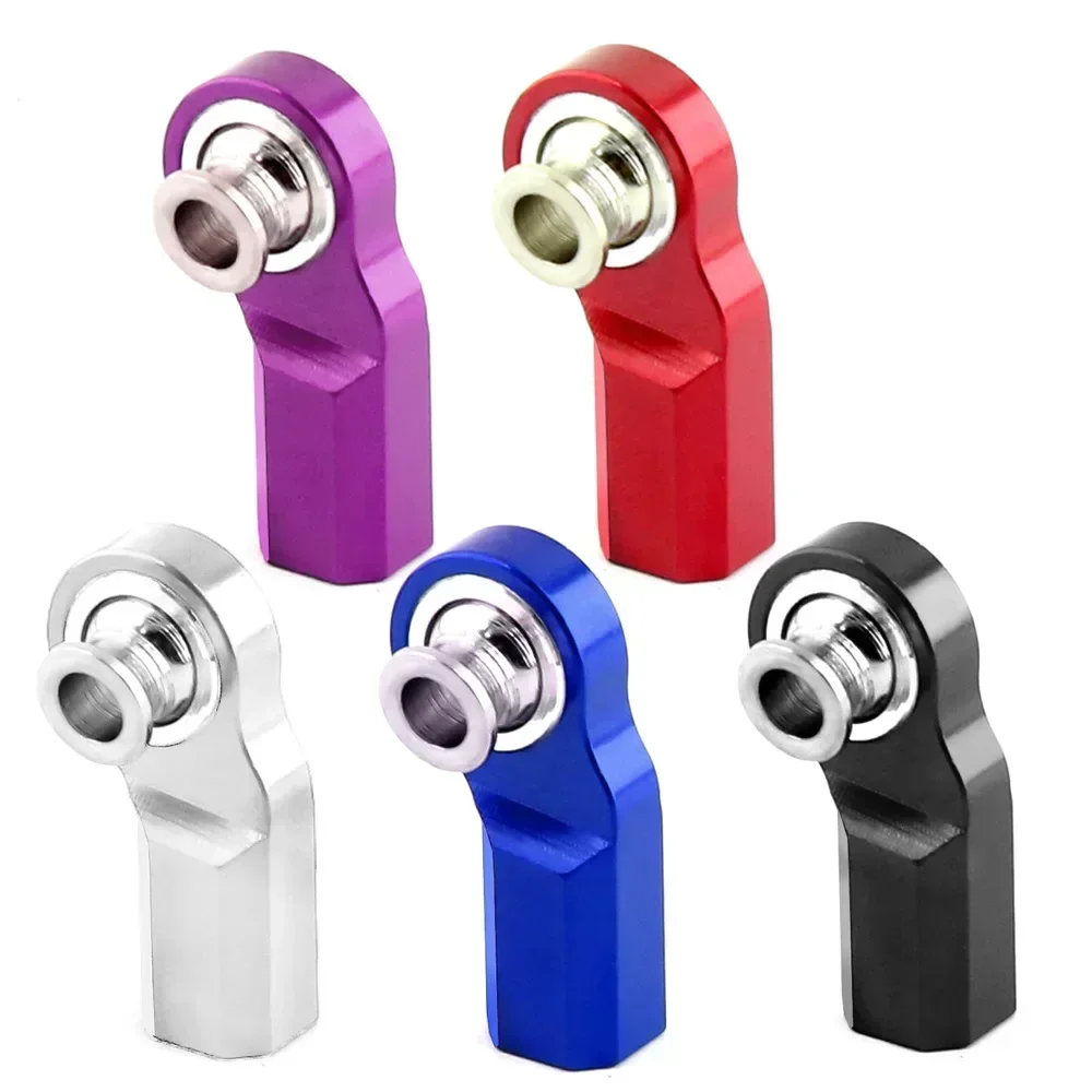 1pc M3 フルメタルボールヘッドホルダーベンドロッドエンド 1/10 RC アキシャル SCX10 D90 D110 CC01 クローラートラック用