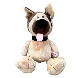 35-50cm German Shepherd Dog Sacrf Stuffed Plush Soft Doll Puppy Animals Toy Girls Baby Kids Birthday Gift