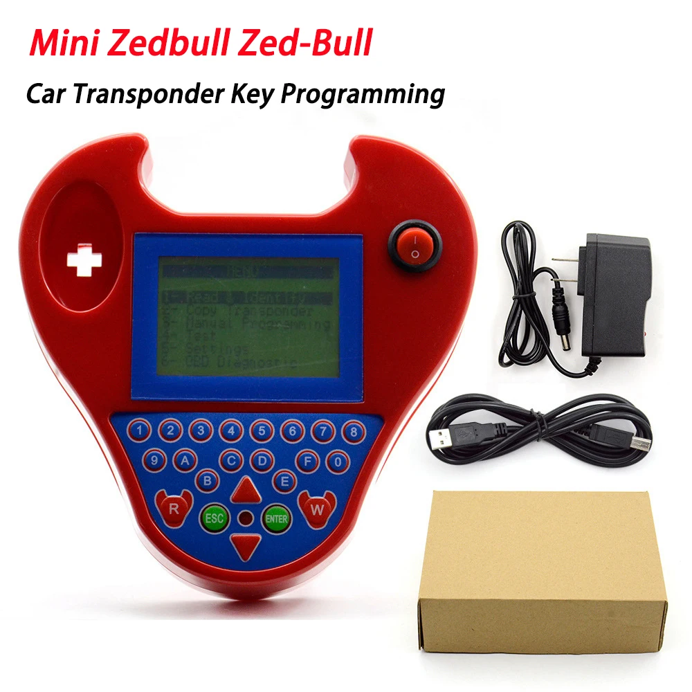 

Super Mini ZedBull Smart Zed-Bull No Tokens Limitation Key Transponder Programmer mini ZED BULL Key Programmer