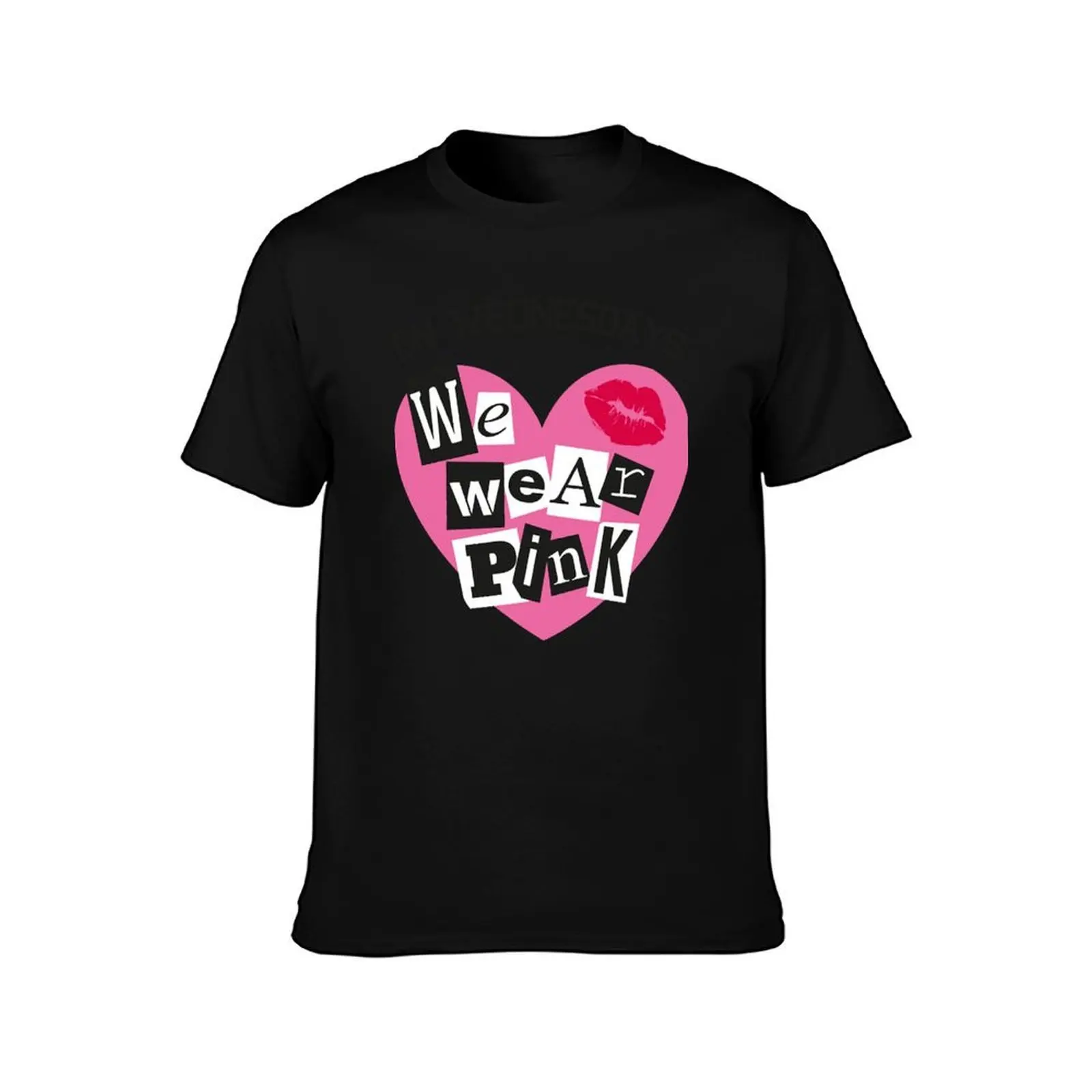 On Wednesdays We Wear Pink Burn Book Font T-Shirt anime t shirts oversize T-Shirt view 2