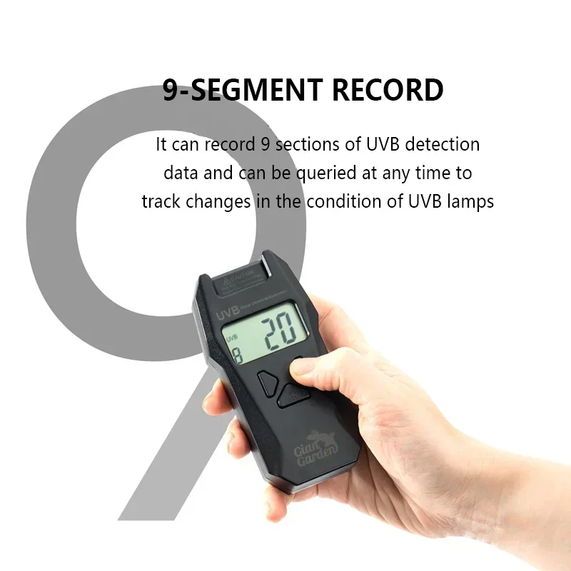 

UVB Tester Reptile Lizard and Tortoise UVB Intensity Tester Reptiles Breeding Box Supplies New UVB Quick Testing Instrument