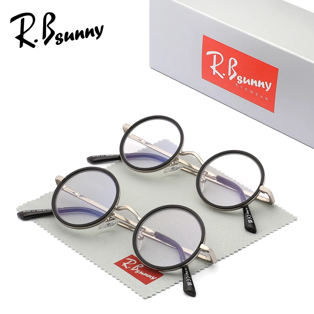 

2 шт., Новое поступление, мужские очки для чтения в стиле ретро, круглая оправа, блокирующие синий свет, очки для пресбиопии, женские очки + 1,0 ~ + 3,5