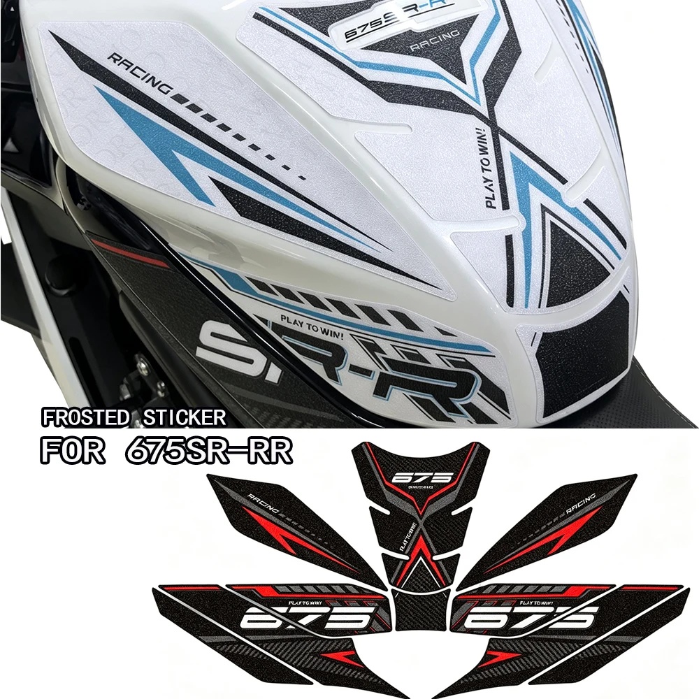 For CFmoto 675SR-R 675SRR 675 SR New 2025 2026 Motorcycle Accessories  Protector Tank Pad Gas Fuel Oil Cap Fairing Fender Sticke