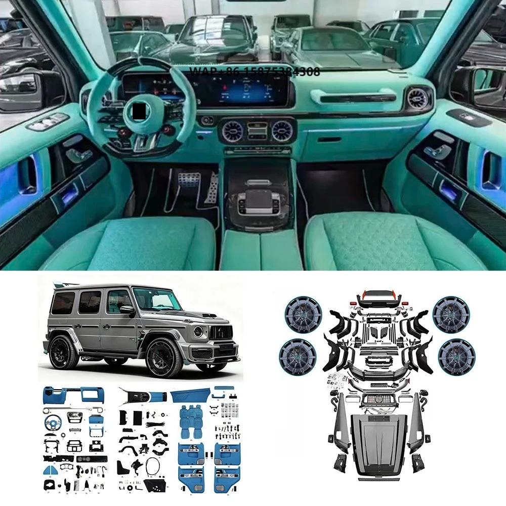 For Mercedes Benz G Class G-Wagon Interior 2002-2018 W463 Upgrade to W464 B Style G 900 Full Set Conversion Kit New