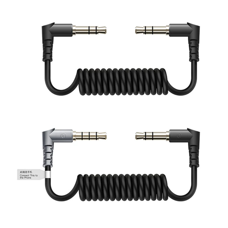 Hollyland 3.5mm TRS to TRS Patch Cable and 3.5mm TRS to TRRS Patch Cable for Lark 150 Lark M1