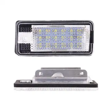 2ks zadní LED světlo pro poznávací značku Audi A3 S3 8P A4 S4 B6 B7 A6 C6 S6 A8 S8 Q7 RS4 RS6 Plus Avant Auto Lamp Light Lamp Light 12 nejlepší prodej Displej Samsung S4 Mini - №6