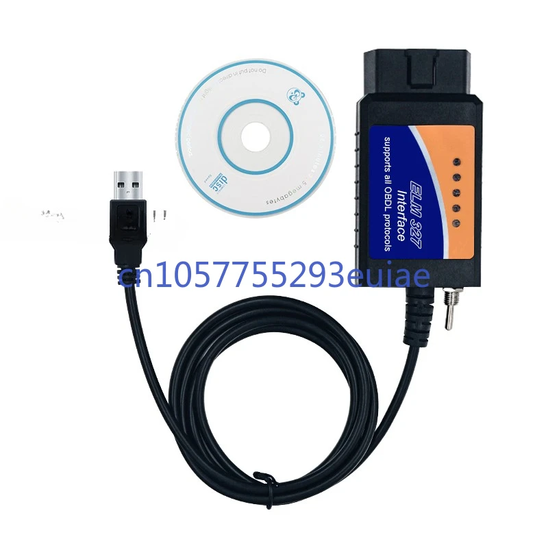 USB ELM327 with 25K80 chip car fault detection cable USB interface cable, cable change and switch