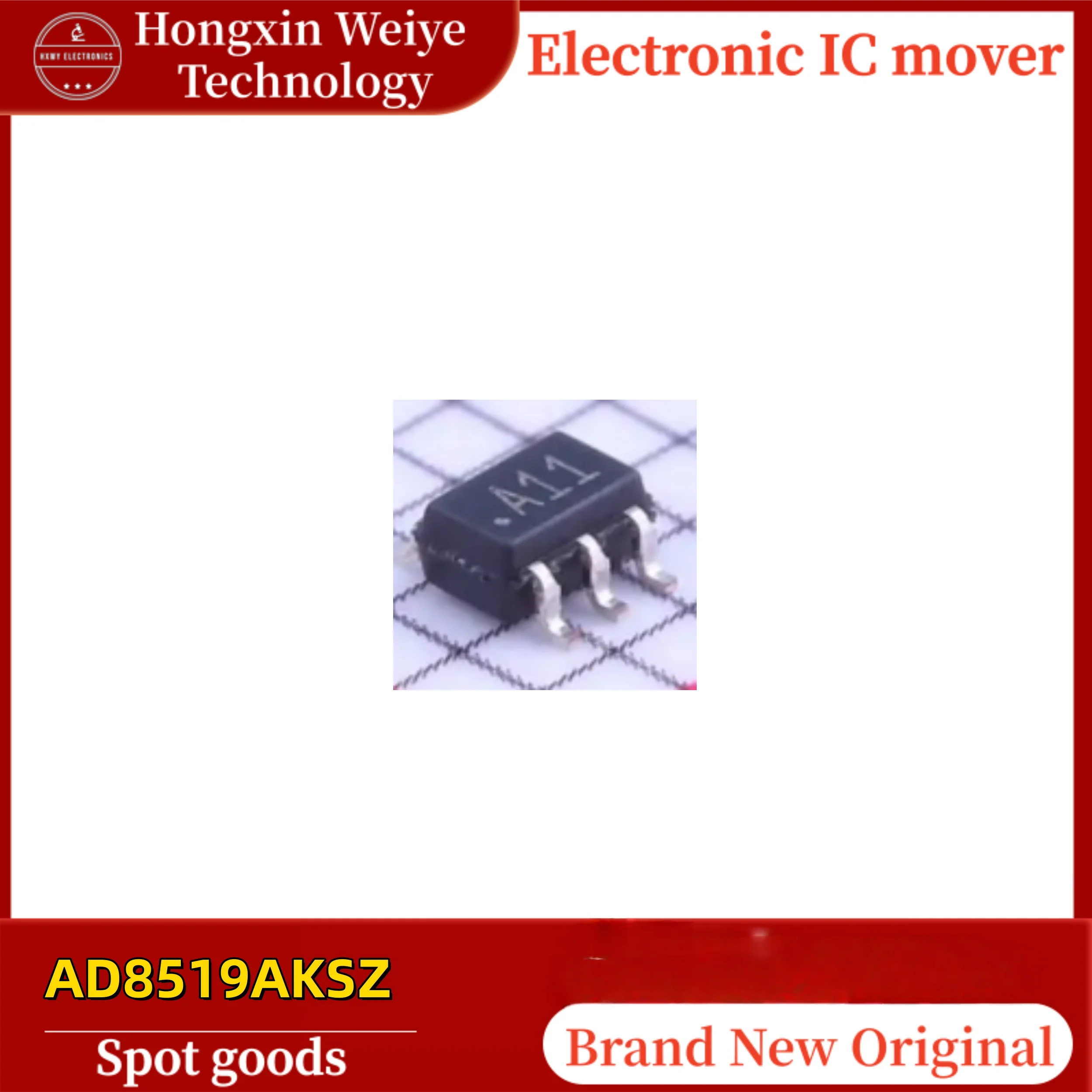 10/20 PCS AD8519AKSZ A11 SC70-5 Operational Amplifier IC Brand New In Stock Free Shipping
