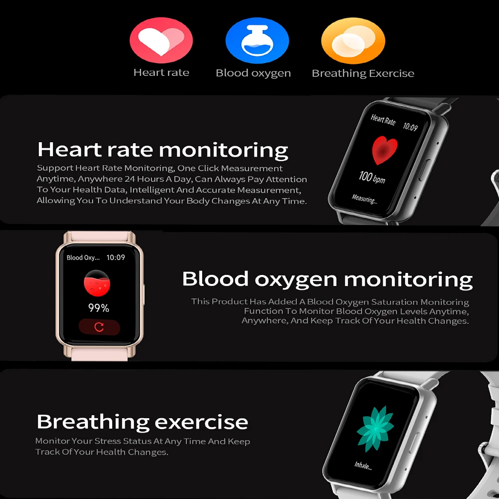 GEJAN Women Smart Watch 1.45 inch 172 * 320 AMOLED With Built-in Heart Rate Health Monitoring Bluetooth Call IP68 GPS Trajectory