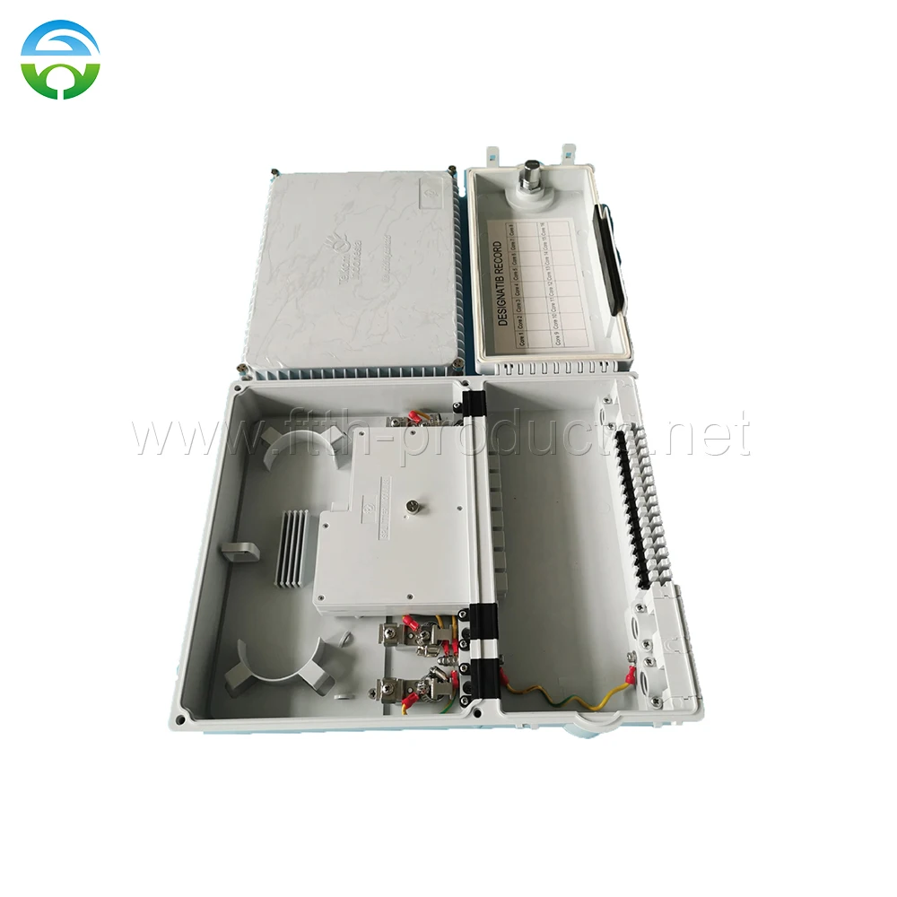 FTTH Terminal Box, 16 Core, 1X16 PLC Splitter, HY-20-T16Q, 10Pcs