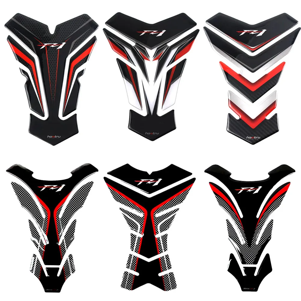 Suitable For YAMAYHA FZ1 FZ 1 FZ1N Motorcycle 3D Fuel Tank Pad Fuel Tank Protection Sticker Decorative stickers