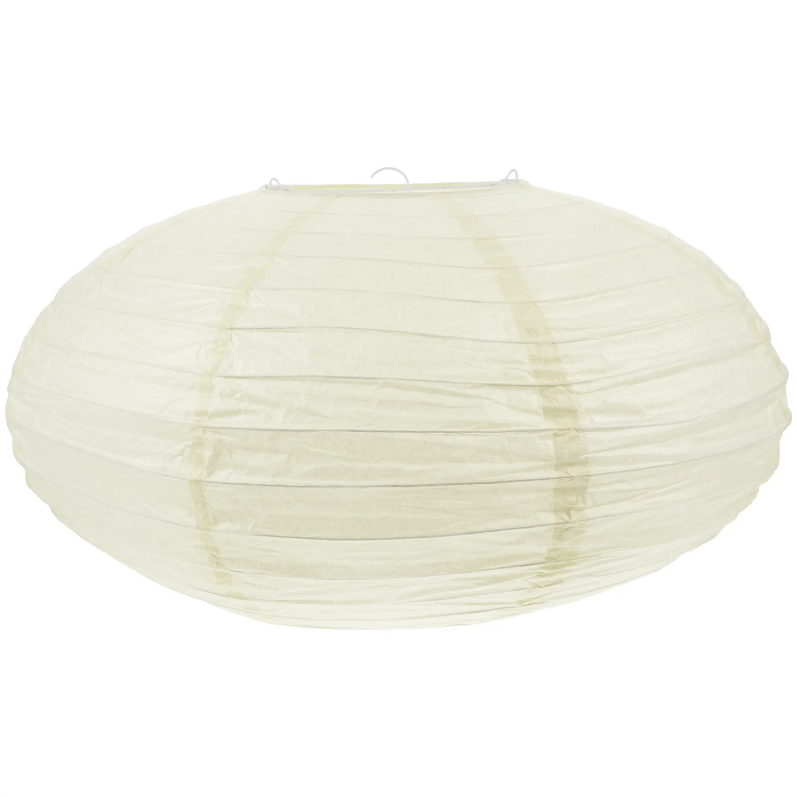 White Lantern Paper Lampshade Foldable Decor Party for Pendant Beige Replacement Child